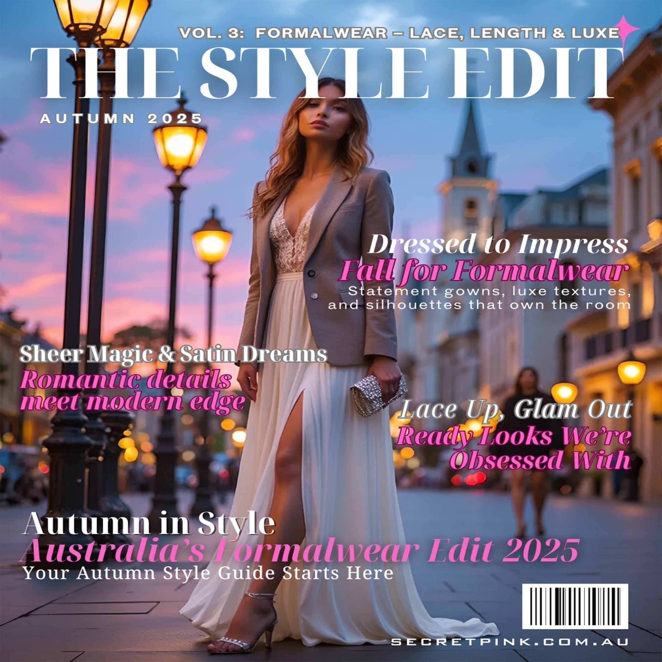 ✨ Volume 3: Formalwear – Lace, Length & Luxe Details