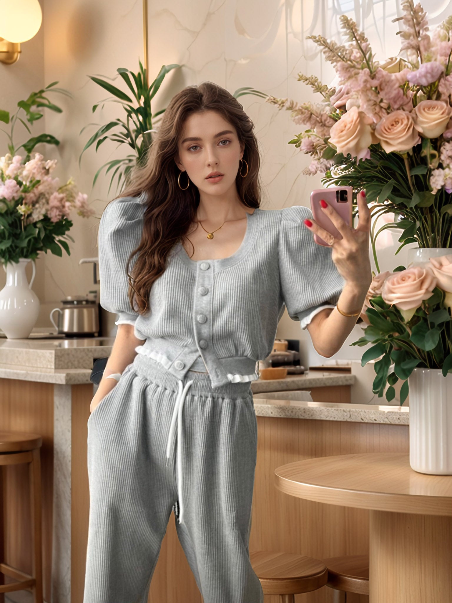 Chic & Comfy Puff Sleeve Training Set