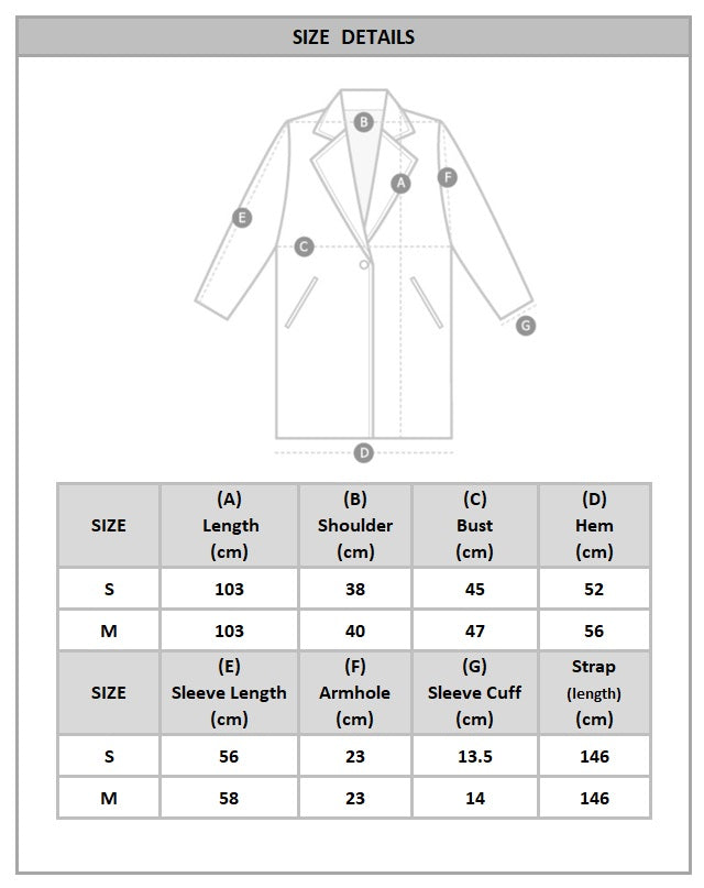 Classic Elegance: Midi Belted Trench Coat