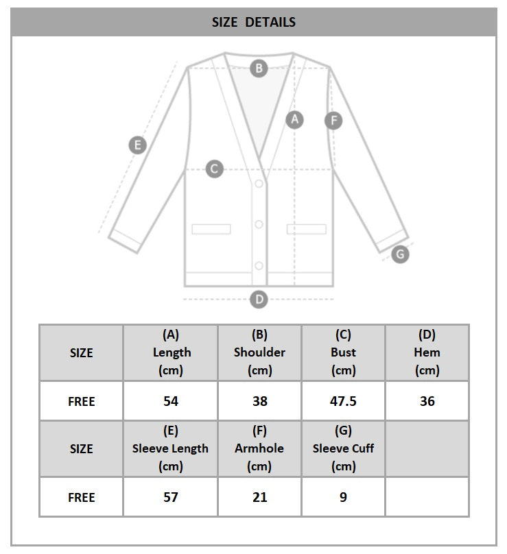 Modern V-Neck Knitted Cardigan with Black Binding Gold Button Front