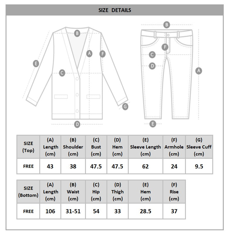 Chic Korean Set: Wide-Leg Pants with Front Lettering Crop Top (Made in Korea)