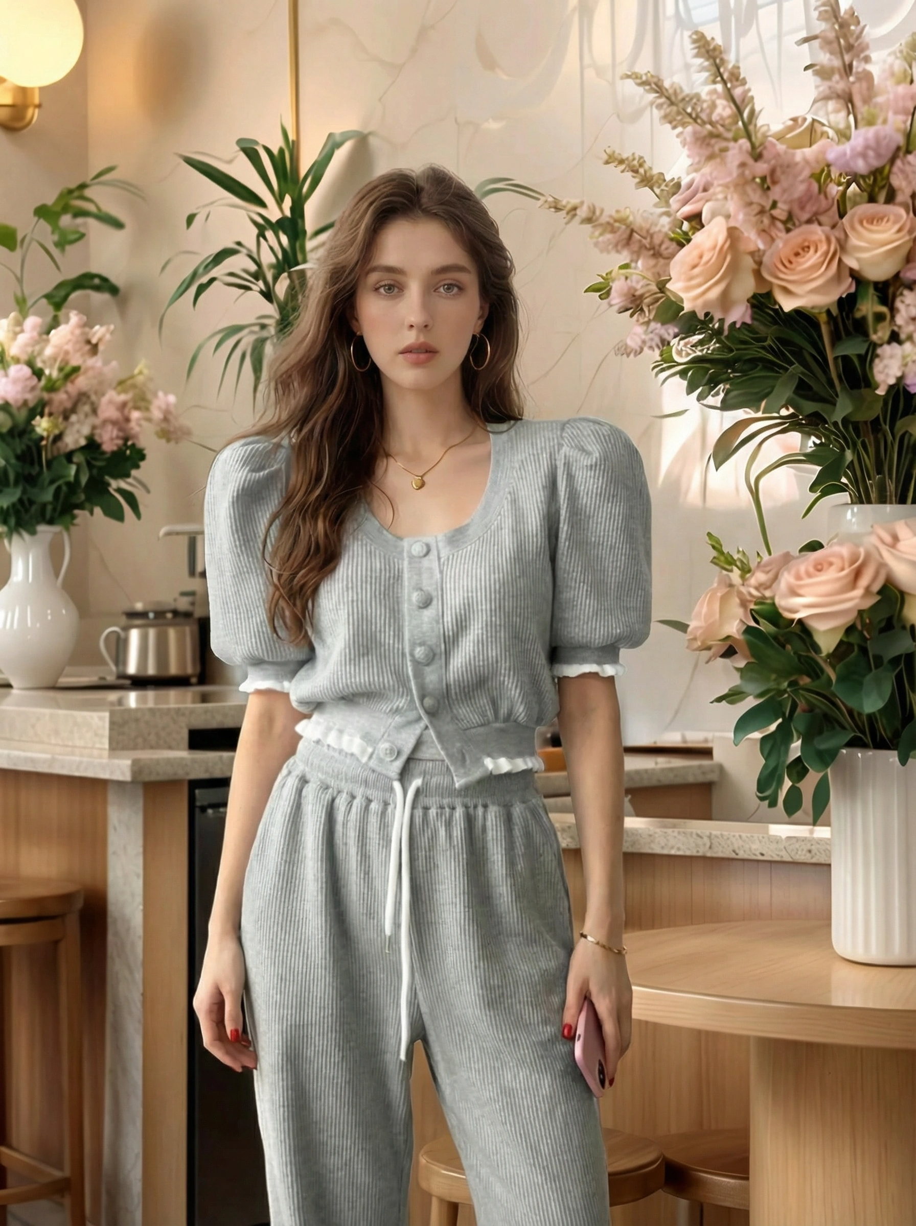 Chic & Comfy Puff Sleeve Training Set