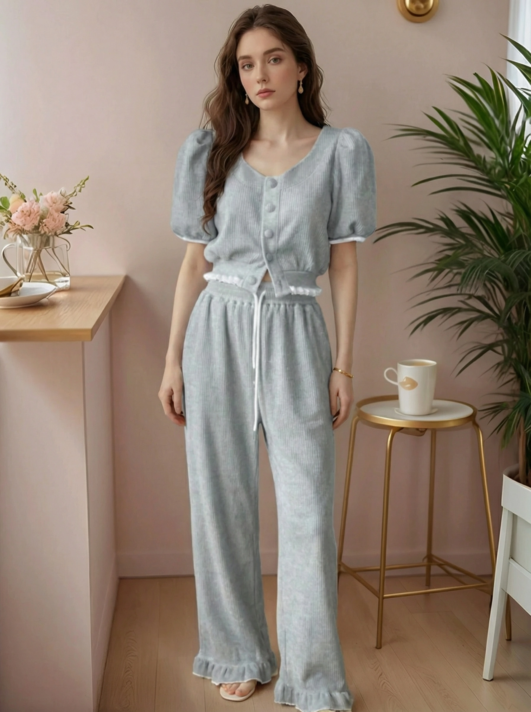 Chic & Comfy Puff Sleeve Training Set