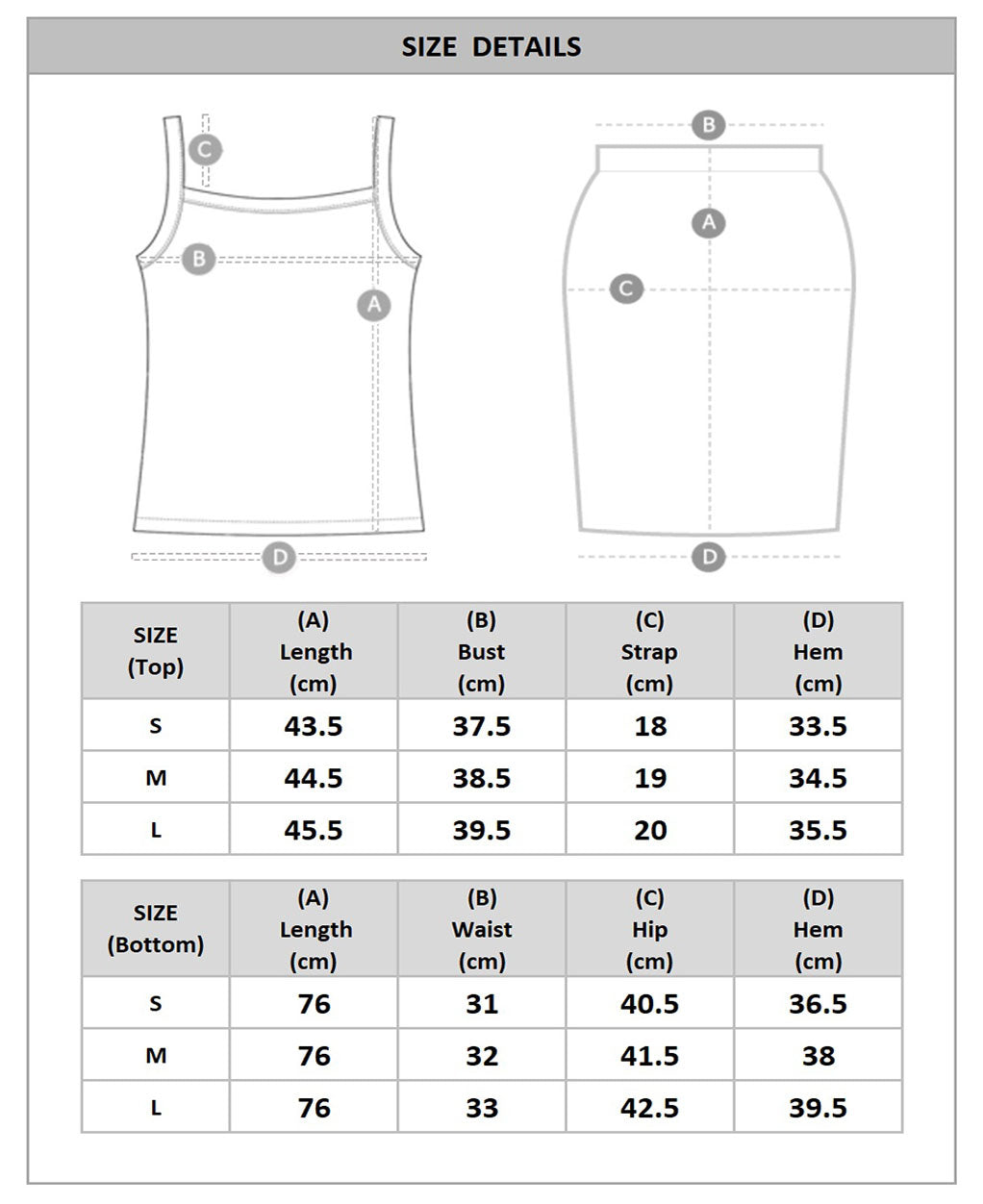 Casual Denim Glam 2-Piece: Denim Strap Crop Top with Zipper and High-Waisted Skirt