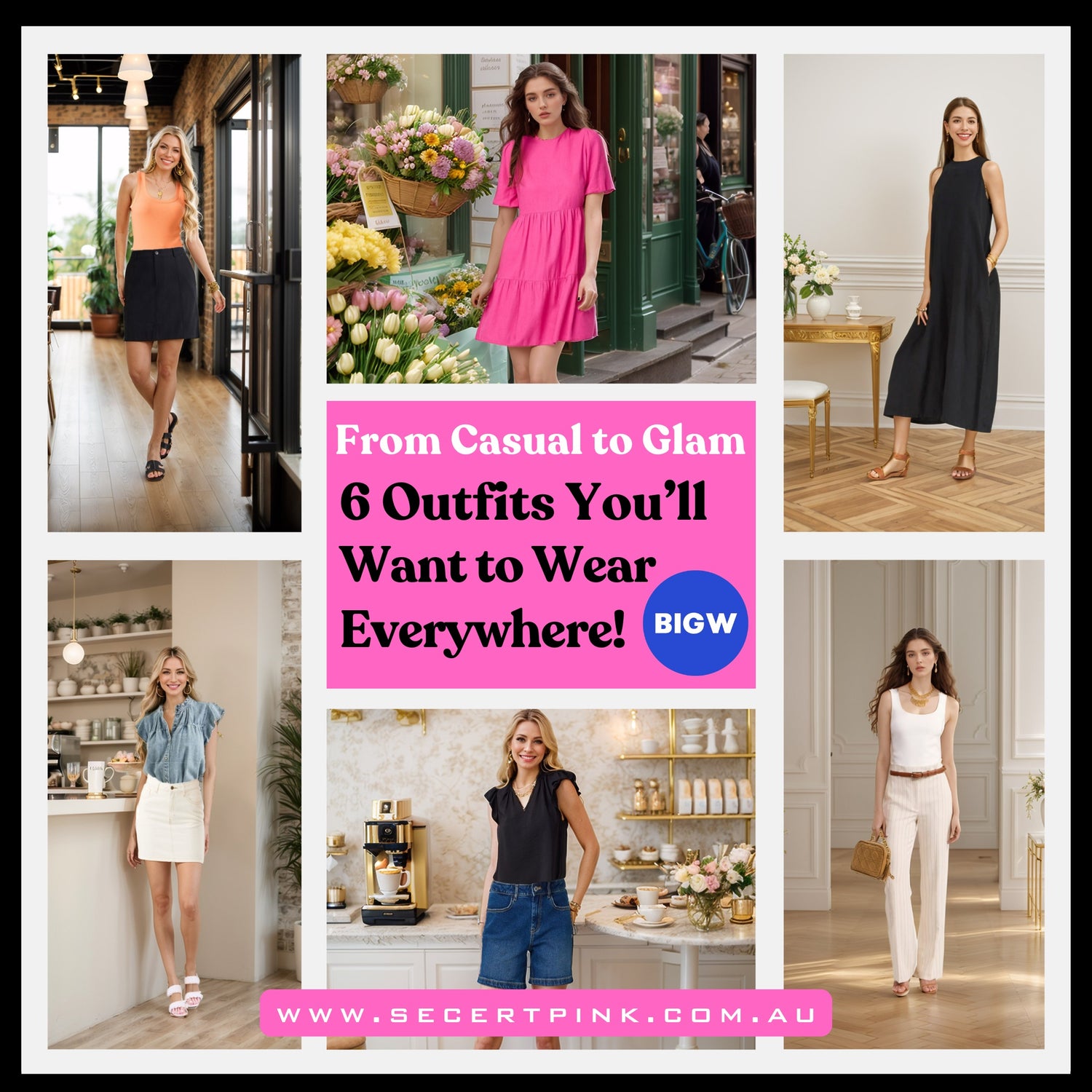 From Casual to Glam: 6 Big W Outfits You’ll Want to Wear Everywhere!