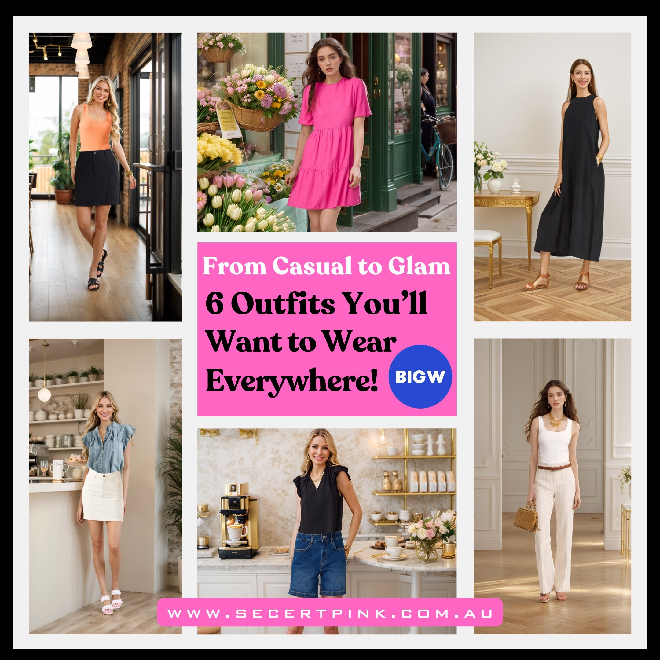 From Casual to Glam: 6 Big W Outfits You’ll Want to Wear Everywhere!
