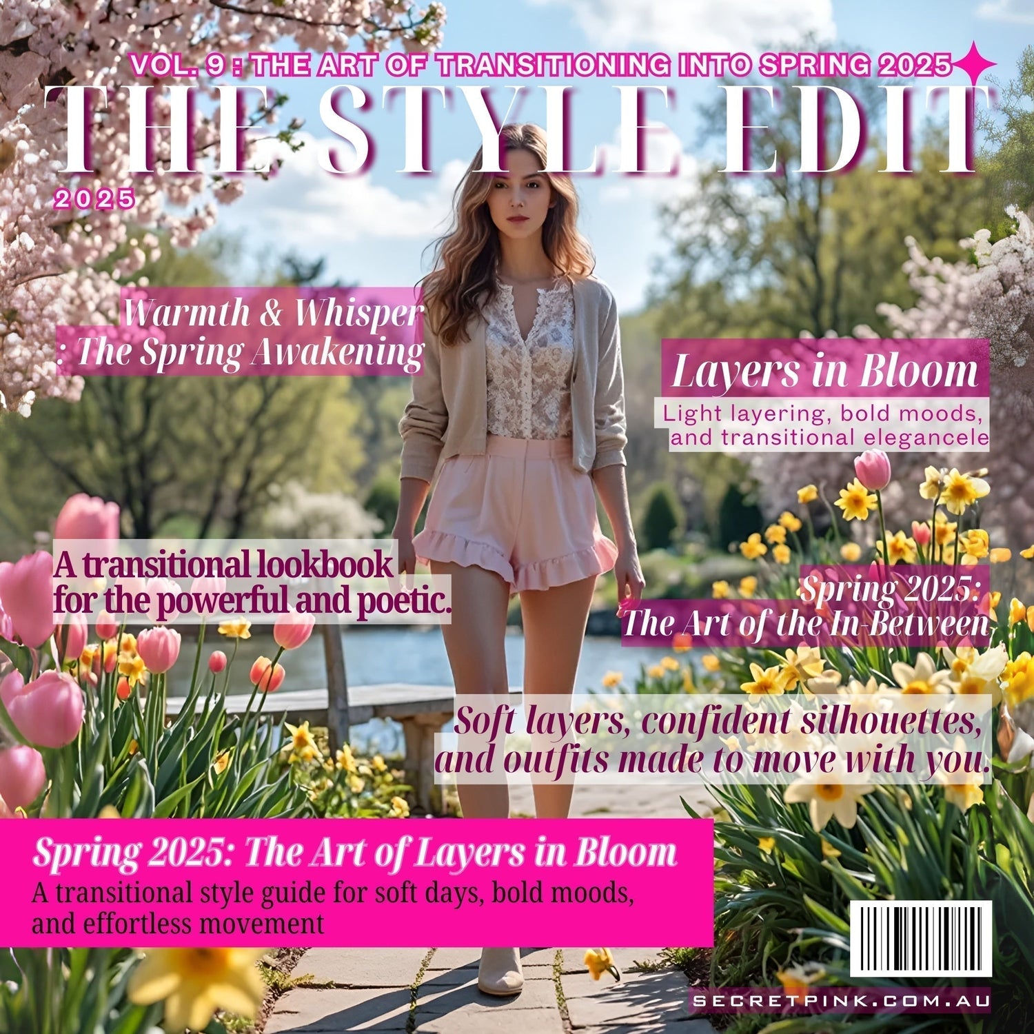 ✨ Volume 9: Layers, Light & Movement — The Art of Transitioning into Spring 2025