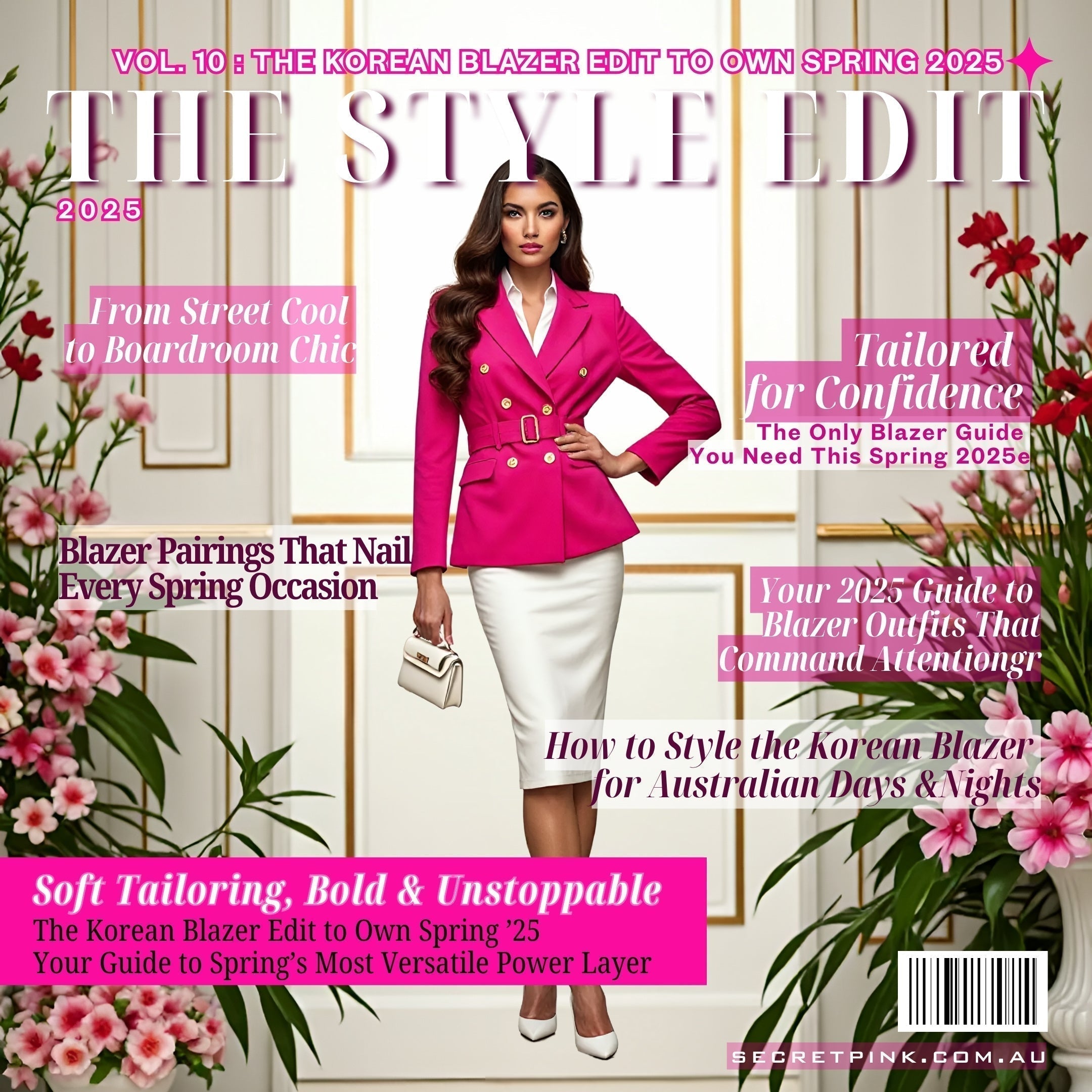 ✨ Volume 10: Soft Tailoring, Strong Energy — The Korean Blazer Edit for Spring ’25 (AUS)
